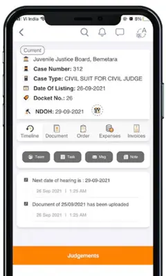 Lawyer android App screenshot 3